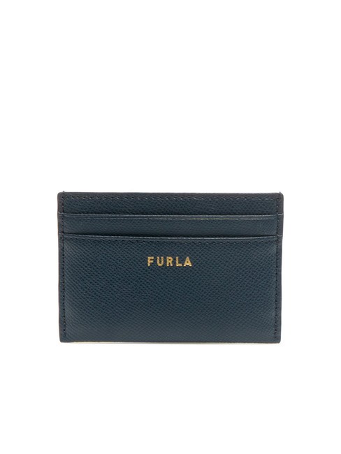 FURLA GARDENIA Porte-cartes en cuir imprimé Andromeda espace - Portefeuilles Femme