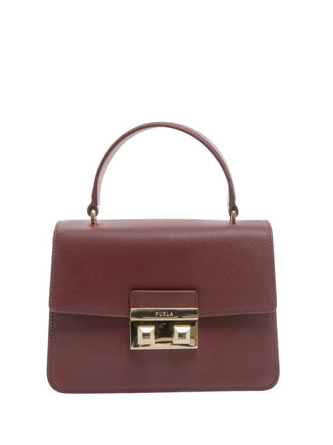 FURLA BELLA Petit sac en cuir St Andromeda Ribes / rouge - Sacs pour Femme