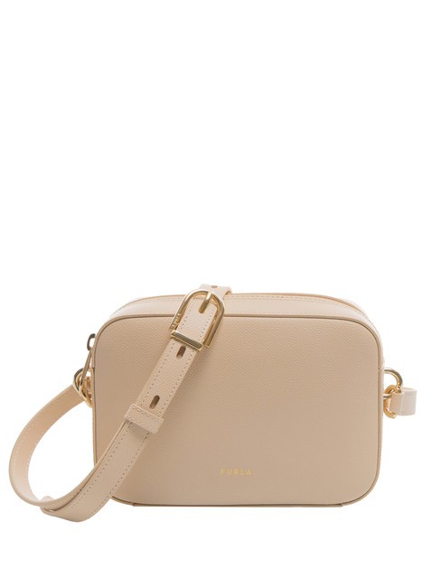 FURLA GARDENIA Sac porté épaule en cuir imprimé Andromeda ballerine - Sacs pour Femme