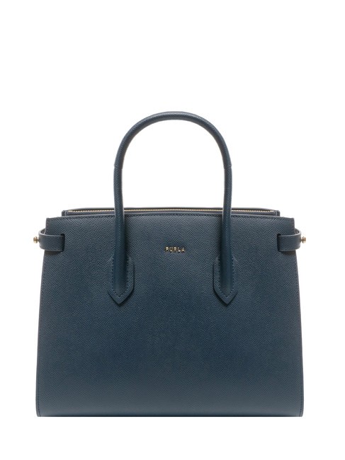 FURLA GARDENIA Sac à main en cuir imprimé Andromeda espace - Sacs pour Femme