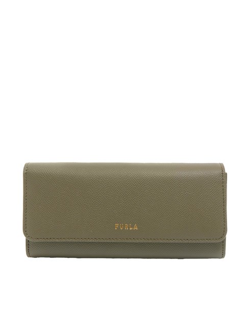 FURLA GARDENIA Grand portefeuille en cuir St androm sage - Portefeuilles Femme