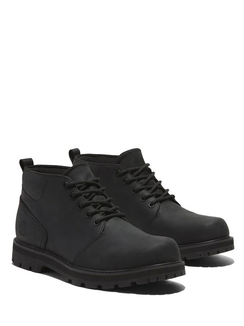 TIMBERLAND BRITTON ROAD  Chaussures en cuir imperméables noir pleine fleur - Chaussures Homme