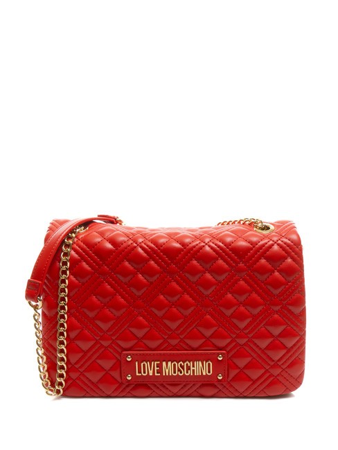 LOVE MOSCHINO QUILTED Convertible Sac bandoulière/épaule ROUGE - Sacs pour Femme