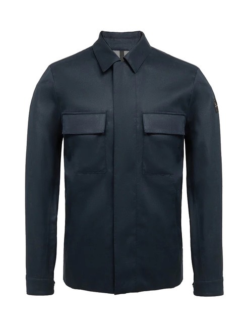 PIQUADRO J55 Veste chemise en lin technique bleu - Vestes pour hommes