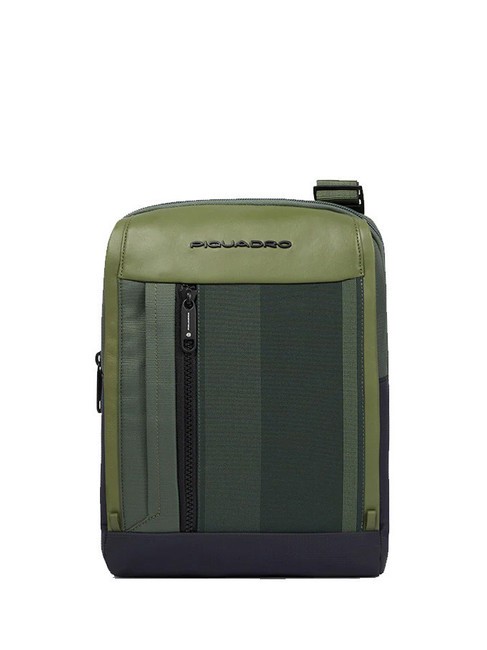 PIQUADRO STEVE Sac de transport pour iPad mini VERT - Sacs en Bandoulières pour Homme