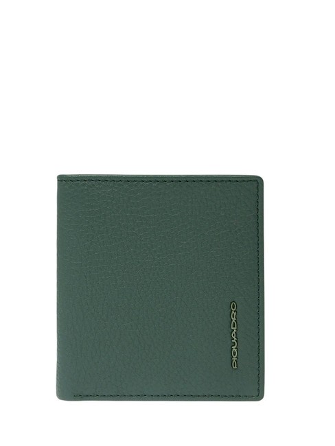 PIQUADRO MODUS RESTYLING  Portefeuille VERT - Portefeuilles Homme