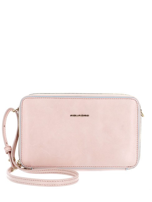 PIQUADRO  BLUE SQUARE Pochette avec bandoulière ROSA - Sacs pour Femme