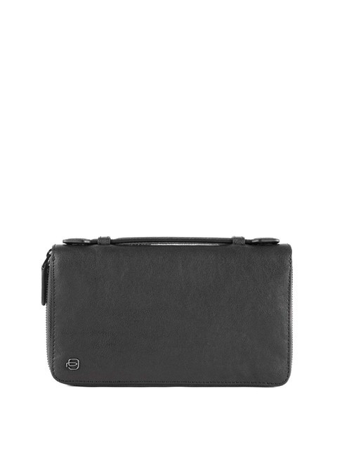 PIQUADRO BLACK SQUARE Portefeuille pochette en cuir Noir - Étui pour tablette & Organiseur