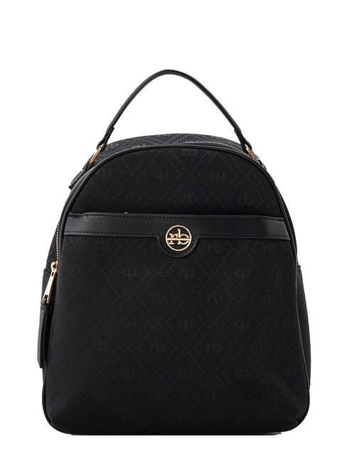 ROCCOBAROCCO FRIDA Sac à dos rond noir - Sacs pour Femme