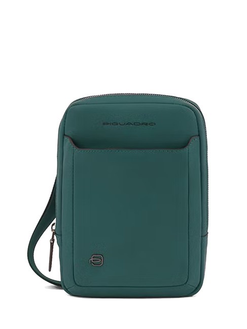 PIQUADRO BLACK SQUARE  Sac de transport pour iPad mini VERT - Sacs en Bandoulières pour Homme