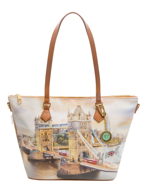 YNOT YESBAG Sac shopping avec bandoulière Éclat de Londres - Sacs pour Femme