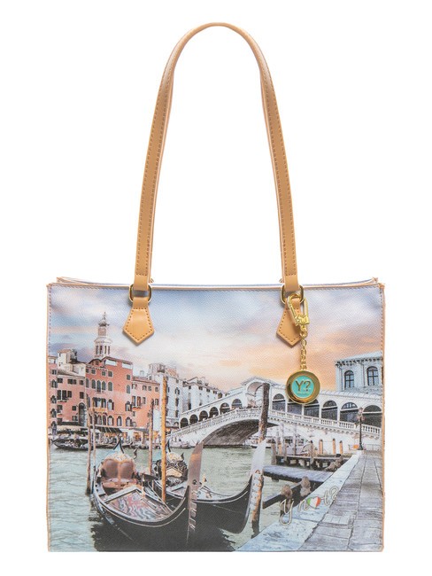 YNOT YESBAG Sac shopping carré Venise - Sacs pour Femme