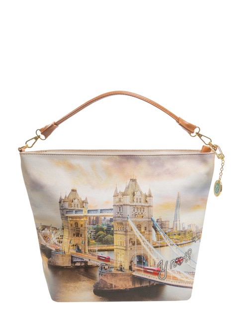 YNOT YESBAG Sac hobo porté épaule Éclat de Londres - Sacs pour Femme