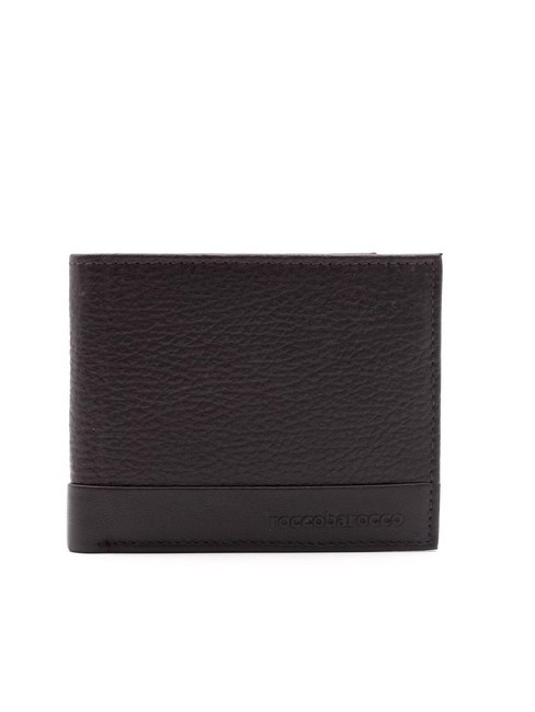 ROCCOBAROCCO ROBERT Porte-monnaie en cuir marron foncé - Portefeuilles Homme