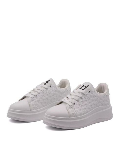 ROCCOBAROCCO RB EMBOSSED Baskets à plateforme blanc - Chaussures Femme