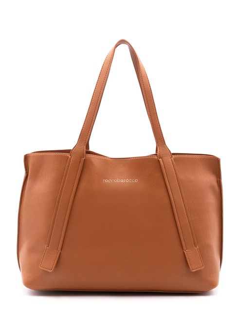 ROCCOBAROCCO GLAM Sac cabas porté épaule Cognac - Sacs pour Femme