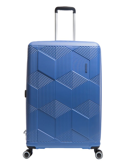 AMERICAN TOURISTER SUNCHASER Grand chariot bleu tranquille - Valises Rigides