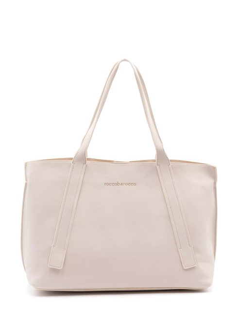 ROCCOBAROCCO GLAM Sac cabas porté épaule blanc - Sacs pour Femme