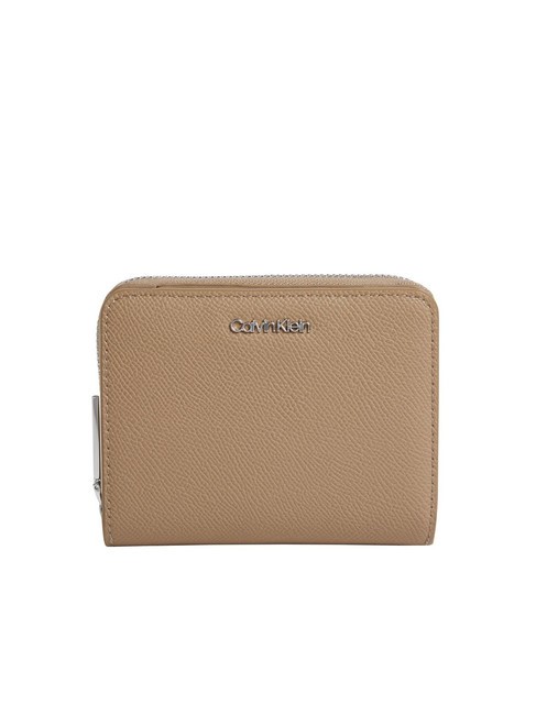 CALVIN KLEIN CK MUST Portefeuille moyen zippé autour amphore - Portefeuilles Femme