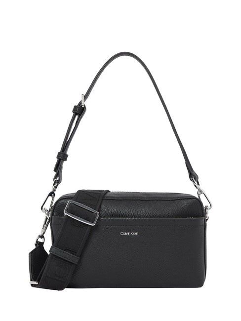 CALVIN KLEIN CK MUST Sac bandoulière avec bandoulière pvh noir - Sacs pour Femme