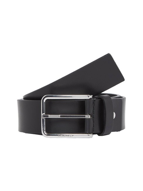 CALVIN KLEIN GS ADJ Ceinture en cuir, peut être raccourcie pvh noir - Ceintures