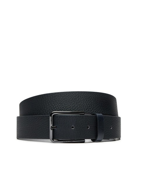 CALVIN KLEIN GS ADJ Ceinture en cuir, peut être raccourcie marine - Ceintures