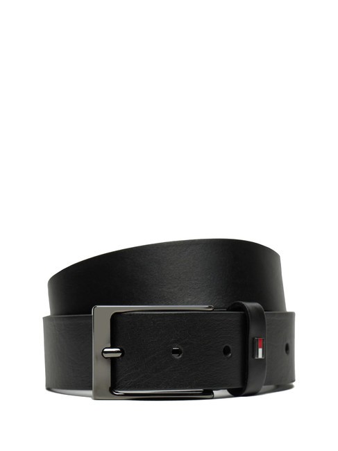 TOMMY HILFIGER LAYTON Ceinture en cuir le noir - Ceintures