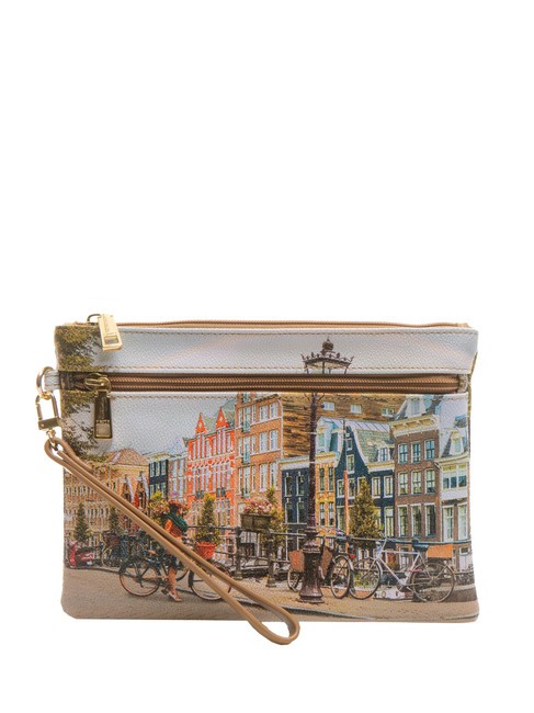 YNOT YESBAG Pochette enveloppe avec polysérine arc en ciel d'Amsterdam - Sacs pour Femme