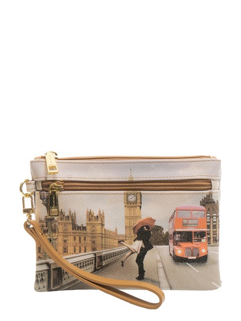 YNOT YESBAG Pochette avec manchette et poche amour de Londres - Sacs pour Femme