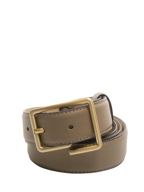 PIQUADRO ASHLEY Ceinture en cuir BEIGE - Ceintures