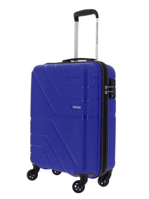 AMERICAN TOURISTER UPLAND Chariot à bagages à main BLEU - Valises cabine