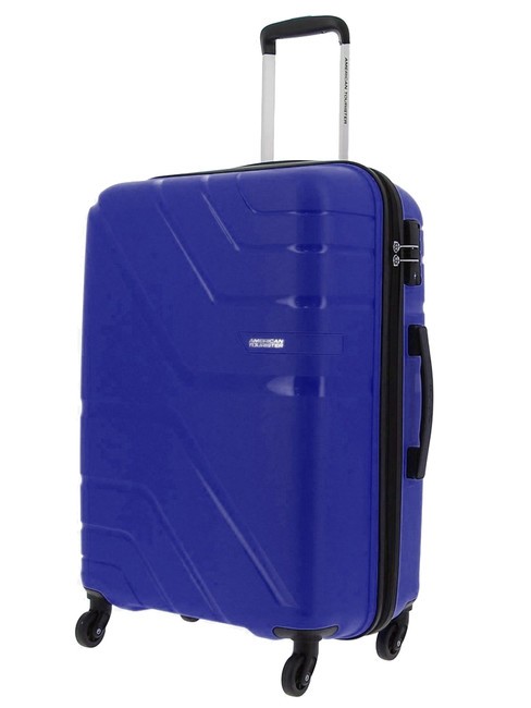 AMERICAN TOURISTER UPLAND Chariot de grande taille BLEU - Valises Rigides