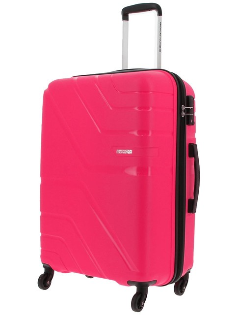 AMERICAN TOURISTER UPLAND Chariot de grande taille rose - Valises Rigides