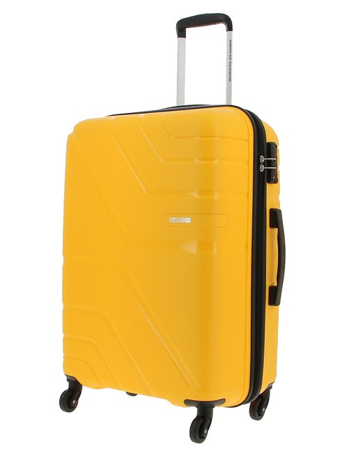 AMERICAN TOURISTER UPLAND Chariot de grande taille jaune - Valises Rigides