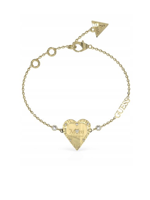 GUESS ALL OF US Bracelet avec coeur or jaune - Bracelets