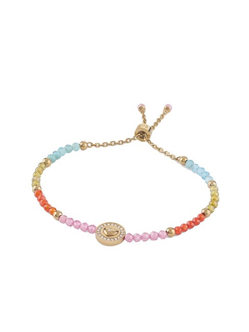 GUESS ARM PARTY Bracelet perlé jaune or/multicolore - Bracelets