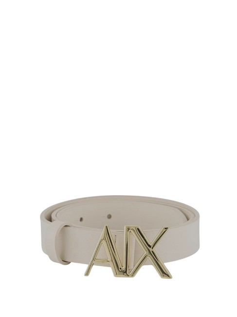 ARMANI EXCHANGE A|X LETTERING Ceinture en cuir pisco noir - Ceintures