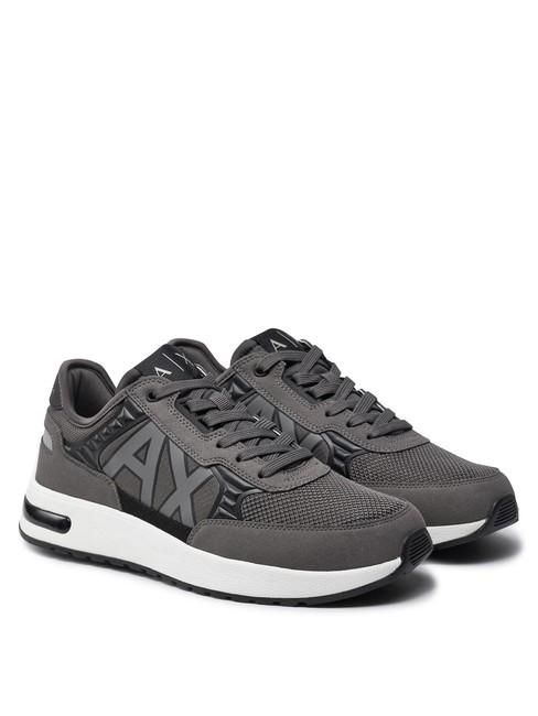 ARMANI EXCHANGE DUSSELDORF Baskets Homme fer + noir - Chaussures Homme