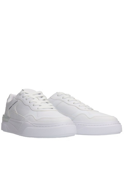 ARMANI EXCHANGE A|X Baskets pour hommes blanc optique - Chaussures Homme