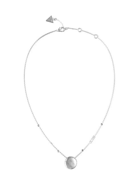 GUESS 4G RISING Collier avec pièce logotée ARGENT - Colliers