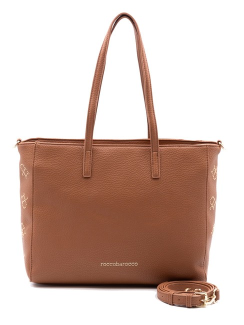 ROCCOBAROCCO LOLA Sac shopping avec clous bronzer - Sacs pour Femme