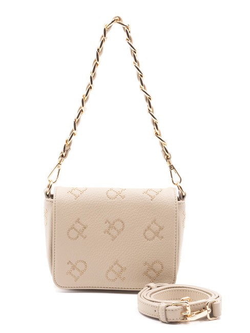 ROCCOBAROCCO LOLA Sac bandoulière avec clous beige - Sacs pour Femme