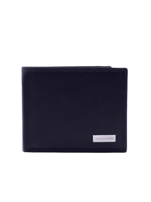 ROCCOBAROCCO ALEX Portefeuille en cuir avec porte-monnaie marine - Portefeuilles Homme