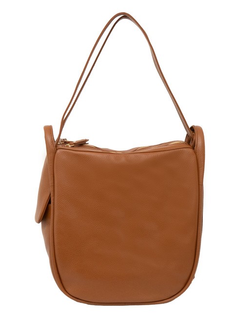 LESAC TRIO Sac à dos en cuir martelé cuir25 - Sacs pour Femme