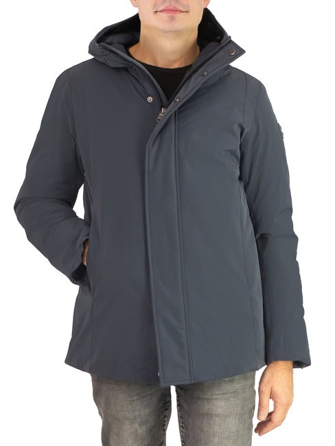 COLMAR ENDURANCE Parka matelassée à capuche bleu marine - Vestes pour hommes