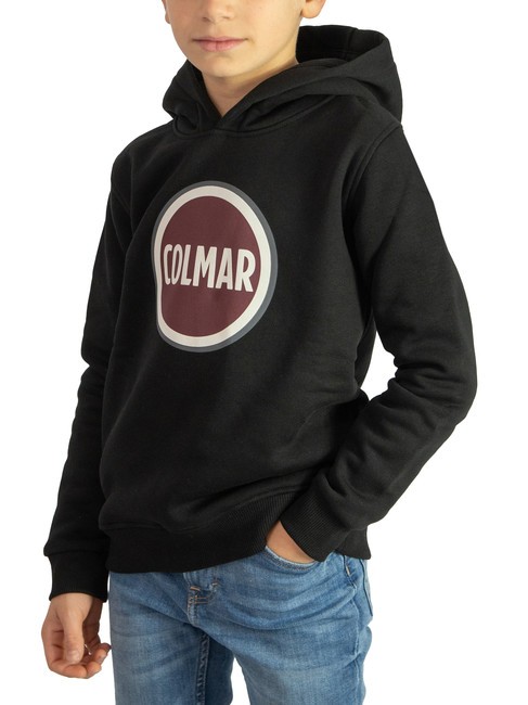 COLMAR MODISH KIDS Sweat à capuche imprimé logo noir - Bébé Sweat