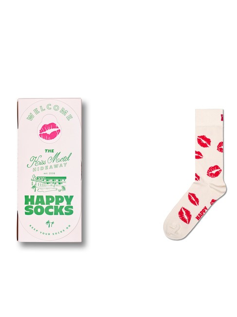 HAPPY SOCKS DO NOT DISTURB Coffret chaussettes 1 paire blanc - Chaussettes Femme