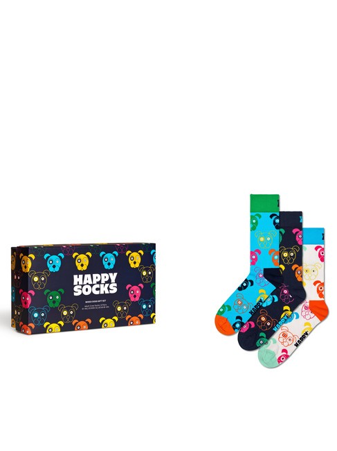 HAPPY SOCKS MIXED DOG Coffret cadeau de 3 paires de chaussettes multicolore - Chaussettes Femme