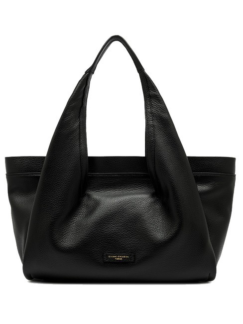 GIANNI CHIARINI GIULIA Sac bandoulière en cuir Noir - Sacs pour Femme