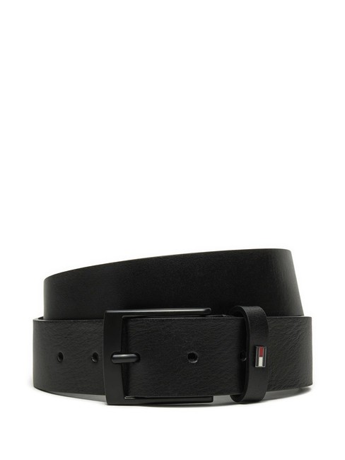 TOMMY HILFIGER ADAN Ceinture en cuir le noir - Ceintures